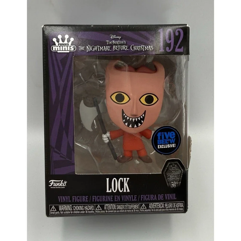 Funko Minis The Nightmare Before Christmas Lock Figure Five Below Exclusive